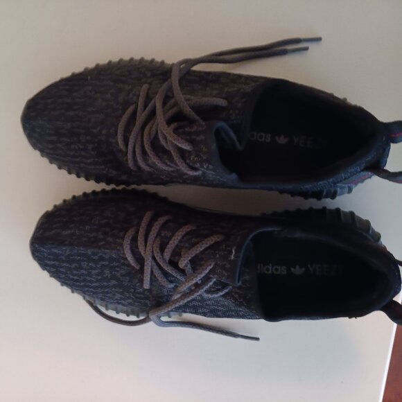 Men\'s Adidas Yeezy Boost 350 \'Pirate Black\' 2016 Sz10